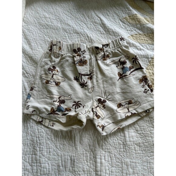 Disney Mickey Mouse Toddler Boys 100% Cotton Resort Shirt Shorts Set 5T - Picture 5 of 7